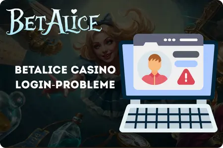 Login-Probleme bei BetAlice Casino – Hilfe bei Anmeldeproblemen