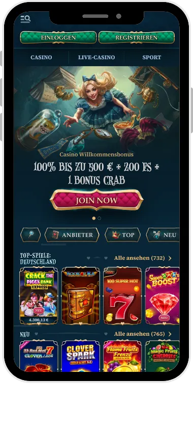 BetAlice Casino Bonusangebote und Aktionen